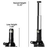 Car Jack 2 Ton Screw Jack and Jack Stand in One, 4000 lb Capacity, Off-Road/Overlanding Use (7.08' - 15.35') tire Jack fit Ford F150 Chevy Silverado Doge Ram Toyota Land Cruiser Prado (107B) Car Jack 2 Ton Screw Jack and Jack Stand in One, 4000 lb Capacity, Off-Road/Overlanding Use (7.08' - 15.35') tire Jack fit Ford F150 Chevy Silverado Doge Ram Toyota Land Cruiser Prado (107B)