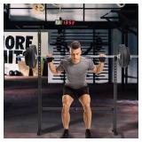 Uboway Barbell Rack Squat Stand Adjustable Bench Press Rack 550LBS Max Load Multi-Function Weight Lifting Home Gym Fitness Uboway Barbell Rack Squat Stand Adjustable Bench Press Rack 550LBS Max Load Multi-Function Weight Lifting Home Gym Fitness