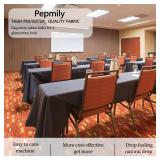 8 Pack Black Tablecloths 60x102 Inch Table Cloths for 6 Foot Rectangle Tables, Wrinkle Resistant Washable Rectangular Fabric Table Cover for Dining Wedding Banquet Camping Party 8 Pack Black Tablecloths 60x102 Inch Table Cloths for 6 Foot Rectangle Tables, Wrinkle Resistant Washable Rectangular Fabric Table Cover for Dining Wedding Banquet Camping Party