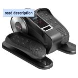 Retails for $104! Under Desk Elliptical Machine, Electric Seated Pedal Exerciser, Remoter Retails for $104! Under Desk Elliptical Machine, Electric Seated Pedal Exerciser, Remoter