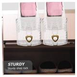 Adjustable Two Tier Shoe Rack Space Saving Shoe Storage Organizer for Entryway and Closet Adjustable for Home Sturdy Two Layers Adjustable Two Tier Shoe Rack Space Saving Shoe Storage Organizer for Entryway and Closet Adjustable for Home Sturdy Two Layers