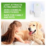 Fly Trap Indoor, Fruit Fly Traps for Indoors, 2 Devices 12 Glue Cards Fly Trap Indoor, Fruit Fly Traps for Indoors, 2 Devices 12 Glue Cards