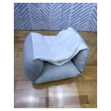 Lumbar Support Pillow for Sleeping, Adjustable Lumbar Support Cushion with Ergonomic Curve, Soft Silk Cotton Lumber Pillow, 360 Wraparound Design for Bed, Office Chair & Car Seat Lumbar Support Pillow for Sleeping, Adjustable Lumbar Support Cushion with Ergonomic Curve, Soft Silk Cotton Lumber Pillow, 360 Wraparound Design for Bed, Office Chair & Car Seat