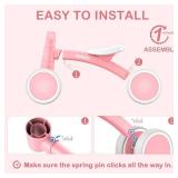 Baby Balance Bike for 1 Year Old Boys Girls 12-24 Month Toddler Balance Bike, 4 Wheels Toddler First Bike, First Birthday Gifts - Retail: $50 Baby Balance Bike for 1 Year Old Boys Girls 12-24 Month Toddler Balance Bike, 4 Wheels Toddler First Bike, First Birthday Gifts - Retail: $50