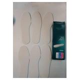 Shoe Filler Insert - Full Length Daily Latex Foam Shoe Inserts, Shoe Insoles for Shoes That are Too Big, 3 Pairs (EU 39, US Women 9 Men 6) - Retail: $10 Shoe Filler Insert - Full Length Daily Latex Foam Shoe Inserts, Shoe Insoles for Shoes That are Too Big, 3 Pairs (EU 39, US Women 9 Men 6) - Retail: $10