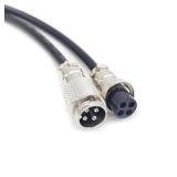 6.56 ft GX16 4 Pin Cable Male to Female Head Aviation Cordset, GX16 4 Pin Panel Mount Circular Metal Aviation Connector Adapter Female to Male 20AWG (2M) - Retail: $9 6.56 ft GX16 4 Pin Cable Male to Female Head Aviation Cordset, GX16 4 Pin Panel Mount Circular Metal Aviation Connector Adapter Female to Male 20AWG (2M) - Retail: $9