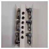 6 Inline Guitar 2 Pin Tuners Tuning Keys Pegs Dual Pin Tuning Machine Heads for Squier Strat/Tele/Ibanez/Yamaha/Import Style Guitars Mini Contemporary Button Chrome - Retail: $18 6 Inline Guitar 2 Pin Tuners Tuning Keys Pegs Dual Pin Tuning Machine Heads for Squier Strat/Tele/Ibanez/Yamaha/Import Style Guitars Mini Contemporary Button Chrome - Retail: $18