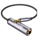 1/4 to 3.5mm Adapter, 1/4 Inch Female to 1/8inch Male Headphone Adapter, TopSeries 6.35mm to aux Mini Stereo Adapter for Headphone, Guiter, Amp etc. - 30CM/12 inch - Retail: $8 1/4 to 3.5mm Adapter, 1/4 Inch Female to 1/8inch Male Headphone Adapter, TopSeries 6.35mm to aux Mini Stereo Adapter for Headphone, Guiter, Amp etc. - 30CM/12 inch - Retail: $8