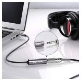 1/4 to 3.5mm Adapter, 1/4 Inch Female to 1/8inch Male Headphone Adapter, TopSeries 6.35mm to aux Mini Stereo Adapter for Headphone, Guiter, Amp etc. - 30CM/12 inch - Retail: $8 1/4 to 3.5mm Adapter, 1/4 Inch Female to 1/8inch Male Headphone Adapter, TopSeries 6.35mm to aux Mini Stereo Adapter for Headphone, Guiter, Amp etc. - 30CM/12 inch - Retail: $8