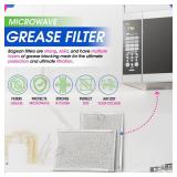 Microwave Filter Replacement 7.92â x 5.94â Compatible with 5303319568 Frigidaire Microwave Filter - Aluminum Mesh Grease Screen - Freshens & Filters Kitchen Air in Over the Oven Vent Fan (2- Microwave Filter Replacement 7.92â x 5.94â Compatible with 5303319568 Frigidaire Microwave Filter - Aluminum Mesh Grease Screen - Freshens & Filters Kitchen Air in Over the Oven Vent Fan (2-