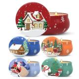 Scented Candles, Soy Wax Aromatherapy Candles, 1 Pack 13.5oz and 4 Pack 2.5 OZ Portable Tin Candles with Lid, Christmas Thanksgiving Candle Gifts Basket Scented Candles, Soy Wax Aromatherapy Candles, 1 Pack 13.5oz and 4 Pack 2.5 OZ Portable Tin Candles with Lid, Christmas Thanksgiving Candle Gifts Basket
