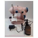 Mini Sewing Machine with Extension Table, Dual Speed Portable Sewing Machine for Beginners with Light, Sewing Kit for Household Use, Pink Mini Sewing Machine with Extension Table, Dual Speed Portable Sewing Machine for Beginners with Light, Sewing Kit for Household Use, Pink