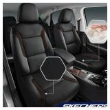 Skechers Memory Foam Car Seat Covers, Air Cool Mesh Thick Seat Covers, Car Seat Covers Front Seats Airbag Compatible, Automotive Comfort Protection for Most Cars,Van,Trucks, SUVs, Brown - Retail: $46 Skechers Memory Foam Car Seat Covers, Air Cool Mesh Thick Seat Covers, Car Seat Covers Front Seats Airbag Compatible, Automotive Comfort Protection for Most Cars,Van,Trucks, SUVs, Brown - Retail: $46