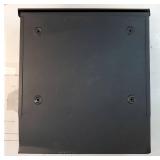 Lockable Mailboxes with Keys, Outdoor Wall Mounted Mail Box with Large Capacity,14 3/10 x 4 1/10' x 13'. BOTTOM BACK CORNERS ARE DENTED. Missing Key. - Retail: $43' Lockable Mailboxes with Keys, Outdoor Wall Mounted Mail Box with Large Capacity,14 3/10 x 4 1/10' x 13'. BOTTOM BACK CORNERS ARE DENTED. Missing Key. - Retail: $43'