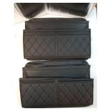 2 Pack Kick Mats Back Seat Protector Seat Back Protector for Kids Feet Car Seat with Car Back Seat Organizer, Seat Back Protector Cover for Back of Front Seats. - Retail: $42 2 Pack Kick Mats Back Seat Protector Seat Back Protector for Kids Feet Car Seat with Car Back Seat Organizer, Seat Back Protector Cover for Back of Front Seats. - Retail: $42