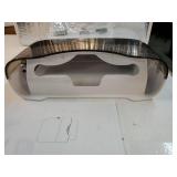 Paper Towel Dispenser, Large Capacity Wall Mount Tissue Dispensers with Smart Lock, Used for Kitchen and Bathroom 300+ Multifold Toilet Paper Holders White - Retail: $31 Paper Towel Dispenser, Large Capacity Wall Mount Tissue Dispensers with Smart Lock, Used for Kitchen and Bathroom 300+ Multifold Toilet Paper Holders White - Retail: $31