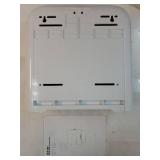 Paper Towel Dispenser, Large Capacity Wall Mount Tissue Dispensers with Smart Lock, Used for Kitchen and Bathroom 300+ Multifold Toilet Paper Holders White - Retail: $31 Paper Towel Dispenser, Large Capacity Wall Mount Tissue Dispensers with Smart Lock, Used for Kitchen and Bathroom 300+ Multifold Toilet Paper Holders White - Retail: $31