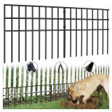 42.5ft(L) x 13in(H) Animal Barrier Fence, 30 Panels No Dig Garden Fence for Dog Rabbit, Rustproof Anti Digging Barrier, Garden Edging Border Ground Defense for Outdoor, Yard, Patio - Retail: $54 42.5ft(L) x 13in(H) Animal Barrier Fence, 30 Panels No Dig Garden Fence for Dog Rabbit, Rustproof Anti Digging Barrier, Garden Edging Border Ground Defense for Outdoor, Yard, Patio - Retail: $54