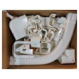 3 W 16.1 Ft Line Set Cover Kit for Mini Split Air Conditioner Decorative PVC Line Cover Kit for Central Air Conditioner Mini Split AC Cover for Outside Heat Pumps Tubing Cover - Retail: $46' 3 W 16.1 Ft Line Set Cover Kit for Mini Split Air Conditioner Decorative PVC Line Cover Kit for Central Air Conditioner Mini Split AC Cover for Outside Heat Pumps Tubing Cover - Retail: $46'