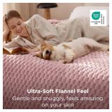 Bedsure King Size Blanket for Bed - 350GSM Fluffy Plush Bubble Blanket King for Home Room Decor, GentleSoft Cute Fleece Soft Cozy Gifts for Women Girls, Dusty Rose, 108x90 Inches - Retail: $35 Bedsure King Size Blanket for Bed - 350GSM Fluffy Plush Bubble Blanket King for Home Room Decor, GentleSoft Cute Fleece Soft Cozy Gifts for Women Girls, Dusty Rose, 108x90 Inches - Retail: $35