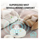 6L/1.6Gal Humidifiers for Bedroom, 60H Runtime 26 dB Quiet Supersized Cool Mist Air Humidifiers for Large Room, Baby Nursery, Plant, Indoor, Night Light, Easy to Clean, Precise Humidity Control 6L/1.6Gal Humidifiers for Bedroom, 60H Runtime 26 dB Quiet Supersized Cool Mist Air Humidifiers for Large Room, Baby Nursery, Plant, Indoor, Night Light, Easy to Clean, Precise Humidity Control