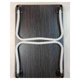 Portable Lap Desk Bed Desk Lap Table Bed Table, Laptop Stand Breakfast Serving Tray, Foldable & Lightweight Mini Table, Lap Tablet Desk for Sofa Couch Floor - - Black - Retail: $20 Portable Lap Desk Bed Desk Lap Table Bed Table, Laptop Stand Breakfast Serving Tray, Foldable & Lightweight Mini Table, Lap Tablet Desk for Sofa Couch Floor - - Black - Retail: $20