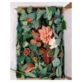 5FT Terracotta Artificial Flower Garland Rose Eucalyptus Leaves Fall Floral Garland Burnt Orange Arch Flowers Vine for Wedding Party Backdrop Decor Mantel Table Centerpieces Decorations - Retail: $36 5FT Terracotta Artificial Flower Garland Rose Eucalyptus Leaves Fall Floral Garland Burnt Orange Arch Flowers Vine for Wedding Party Backdrop Decor Mantel Table Centerpieces Decorations - Retail: $36