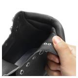 Men's Waterproof Hiking Boots - Lightweight Ankle Support, Slip-Resistant Trail Shoes for Outdoor Trekking, BLACK-9 Men's Waterproof Hiking Boots - Lightweight Ankle Support, Slip-Resistant Trail Shoes for Outdoor Trekking, BLACK-9