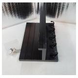 Key Holder Wall Mount, Key Holder Wall Mount Adhesive with Mail Organizer Tray with 5 Key Hooks - Retail: $15 Key Holder Wall Mount, Key Holder Wall Mount Adhesive with Mail Organizer Tray with 5 Key Hooks - Retail: $15