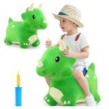 iPlay, iLearn Bouncy Pals Dinosaur Hopper Toy 2 Year Old Boy, Toddler Plush Bounce Animals, Ride on Bouncing Triceratops for Kids, Outdoor Hopping Horse Bouncer, Cool Birthday Gifts 3 4 5 6 Yr Girls - iPlay, iLearn Bouncy Pals Dinosaur Hopper Toy 2 Year Old Boy, Toddler Plush Bounce Animals, Ride on Bouncing Triceratops for Kids, Outdoor Hopping Horse Bouncer, Cool Birthday Gifts 3 4 5 6 Yr Girls -