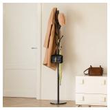 Coat Rack Freestanding with Natural Marble Base - Coat Tree with 8 Hooks Heavy Duty Coat Hanger Stand, Metal Coat Rack Stand for Jacket, Hat, Clothes & Bag, Hall Tree Hat Rack for Entryway - Retail: $ Coat Rack Freestanding with Natural Marble Base - Coat Tree with 8 Hooks Heavy Duty Coat Hanger Stand, Metal Coat Rack Stand for Jacket, Hat, Clothes & Bag, Hall Tree Hat Rack for Entryway - Retail: $