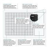 Glass Craft Mat for Crafting Measuring Painting Work Magnetic Cutting Media Mat for Crafts Tempered Glass Crafting Surface for Cutting Stamping Mixed Media Heat Embossing and Hot Glue Projects, White Glass Craft Mat for Crafting Measuring Painting Work Magnetic Cutting Media Mat for Crafts Tempered Glass Crafting Surface for Cutting Stamping Mixed Media Heat Embossing and Hot Glue Projects, White