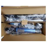 Kids Telescope 400x40mm with Tripod & Finder Scope, Portable Telescope for Kids & Beginners, Travel Telescope with 3 Magnification Eyepieces and Moon Mirror - Retail: $30 Kids Telescope 400x40mm with Tripod & Finder Scope, Portable Telescope for Kids & Beginners, Travel Telescope with 3 Magnification Eyepieces and Moon Mirror - Retail: $30