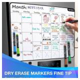Magnetic Dry Erase Markers Fine: 12 Colors Erasable Whiteboard Markers Fine Point with Eraser Cap, Low Odor White Board Dry Erase Pens Fine Tip for Kids & Teachers, Home, Office and School Supplies - Magnetic Dry Erase Markers Fine: 12 Colors Erasable Whiteboard Markers Fine Point with Eraser Cap, Low Odor White Board Dry Erase Pens Fine Tip for Kids & Teachers, Home, Office and School Supplies -