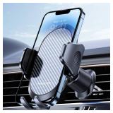 Phone Holders for Your Car with Metal Hook Clip, Air Vent Cell Phone Stand Car Mount, Universal Automobile Cradle for Garmin GPS Fit iPhone Android and All Smartphones, Dark Black - Retail: $13 Phone Holders for Your Car with Metal Hook Clip, Air Vent Cell Phone Stand Car Mount, Universal Automobile Cradle for Garmin GPS Fit iPhone Android and All Smartphones, Dark Black - Retail: $13
