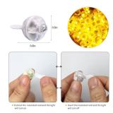 100pcs Yellow LED Balloon Light, Tiny Led Lights Round LED Ball Lamp for Balloons Birthday Party Event Fun Indoor Outdoor Wedding Decoration Halloween Christmas Supplies - Retail: $17 100pcs Yellow LED Balloon Light, Tiny Led Lights Round LED Ball Lamp for Balloons Birthday Party Event Fun Indoor Outdoor Wedding Decoration Halloween Christmas Supplies - Retail: $17