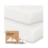 2pk Jersey Fitted Crib Sheets, Soft & Breathable Baby Crib Sheet, Standard Nursery Crib Sheet Cover - Retail: $30 2pk Jersey Fitted Crib Sheets, Soft & Breathable Baby Crib Sheet, Standard Nursery Crib Sheet Cover - Retail: $30