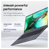 INHONLAP Laptop Computer, 1TB SSD, 12GB RAM, Quad Core N95 Processor, 15.6' FHD IPS Display, Laptop Support Fingerprint, WiFi 5, BT 5.0, USB-C, HDMI. MISSING 36W CHARGER. - Retail: $299 INHONLAP Laptop Computer, 1TB SSD, 12GB RAM, Quad Core N95 Processor, 15.6' FHD IPS Display, Laptop Support Fingerprint, WiFi 5, BT 5.0, USB-C, HDMI. MISSING 36W CHARGER. - Retail: $299