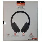 AIWA ARC-2 Noise Cancelling Over Ear Wireless Headphones with 45 Hour battery life - Retail: $80 AIWA ARC-2 Noise Cancelling Over Ear Wireless Headphones with 45 Hour battery life - Retail: $80