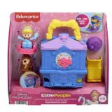 Disney Princess Cinderella 2-Figure On-the-Go Playset for Toddler Pretend Play by Fisher-Price Little People Disney Princess Cinderella 2-Figure On-the-Go Playset for Toddler Pretend Play by Fisher-Price Little People