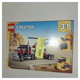 LEGO - Creator 3 in 1 Flatbed Truck with Helicopter Toy 31146 LEGO - Creator 3 in 1 Flatbed Truck with Helicopter Toy 31146