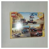 LEGO - Creator 3 in 1 Flatbed Truck with Helicopter Toy 31146 LEGO - Creator 3 in 1 Flatbed Truck with Helicopter Toy 31146