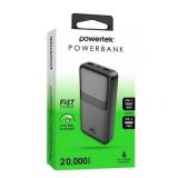 Liquipel Powertek 20,000mAh Portable Charger PD Power Bank with USB-C Black Liquipel Powertek 20,000mAh Portable Charger PD Power Bank with USB-C Black