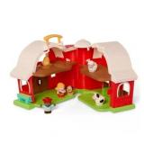 Battat My First Barn Rustic Red Foldable Farm Playset for 18 Months + Battat My First Barn Rustic Red Foldable Farm Playset for 18 Months +