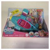 Barbie Chelsea Can Be Plane Doll and Play Set, 2-Seater Aircraft with Spinning Propeller and 7 Accessories Barbie Chelsea Can Be Plane Doll and Play Set, 2-Seater Aircraft with Spinning Propeller and 7 Accessories