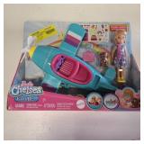 Barbie Chelsea Can Be Plane Doll and Play Set, 2-Seater Aircraft with Spinning Propeller and 7 Accessories Barbie Chelsea Can Be Plane Doll and Play Set, 2-Seater Aircraft with Spinning Propeller and 7 Accessories