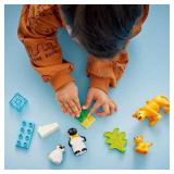 LEGO DUPLO Town Wild Animal Families Penguins & Lions 10442 Building Kit (10 Pieces) LEGO DUPLO Town Wild Animal Families Penguins & Lions 10442 Building Kit (10 Pieces)