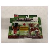 Minecraft Action Figures & Accessories 2-Pack, Horse Jockey & Makena 3.25-inch Scale Toy Set Minecraft Action Figures & Accessories 2-Pack, Horse Jockey & Makena 3.25-inch Scale Toy Set