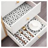 9 ROLLS - of Heroad Wall Paper Peel and Stick Modern Black and White Wallpaper Peel and Stick Boho Geometric Contact Paper for Cabinets and Drawers Renter Friendly Self-Adhesive Removable Waterproof 1 9 ROLLS - of Heroad Wall Paper Peel and Stick Modern Black and White Wallpaper Peel and Stick Boho Geometric Contact Paper for Cabinets and Drawers Renter Friendly Self-Adhesive Removable Waterproof 1