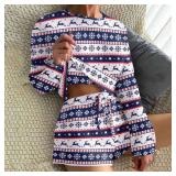 Ekouaer Waffle Knit Pajama Sets for Women Solid Lounge Sets Long Sleeve Top and Shorts Pjs Size XL Ekouaer Waffle Knit Pajama Sets for Women Solid Lounge Sets Long Sleeve Top and Shorts Pjs Size XL